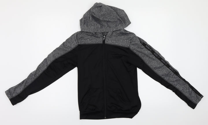 Missguided Womens Black   Jacket Coat Size 8