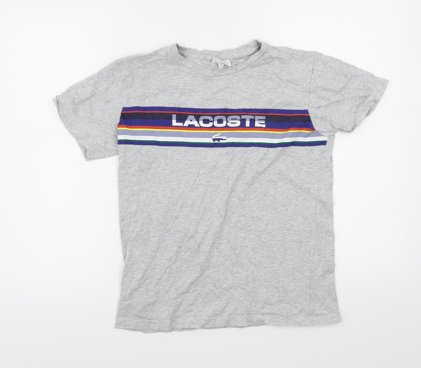 Lacoste Boys Grey   Basic T-Shirt Size 14 Years