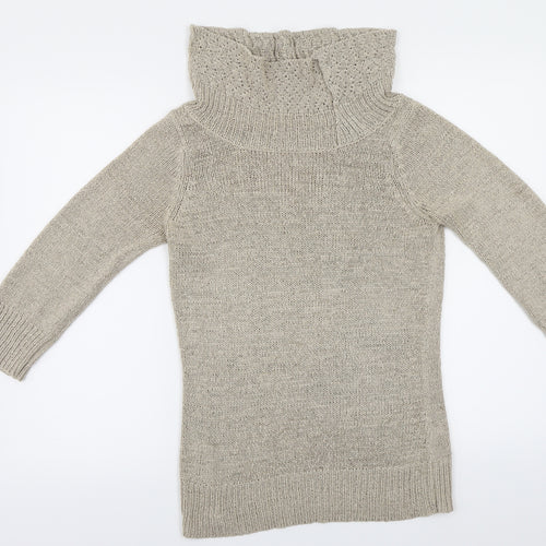 BHS  Womens Beige   Pullover Jumper Size 8