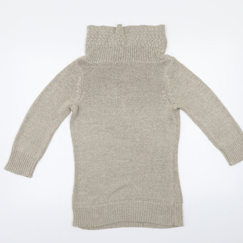 BHS  Womens Beige   Pullover Jumper Size 8