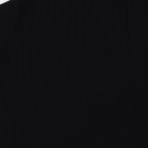 Warehouse  Womens Black   Pullover Jumper Size 12