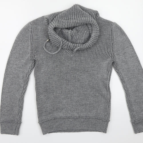 Grin&Bear  Womens Grey   Pullover Jumper Size S