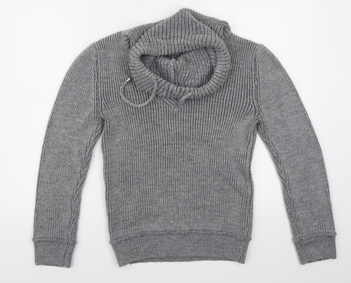 Grin&Bear  Womens Grey   Pullover Jumper Size S