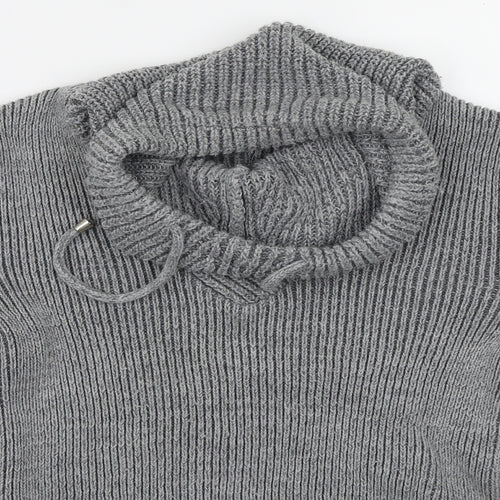 Grin&Bear  Womens Grey   Pullover Jumper Size S
