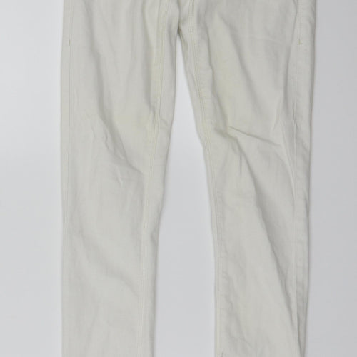 Topshop  Womens White   Skinny Jeans Size 26 in L34 in