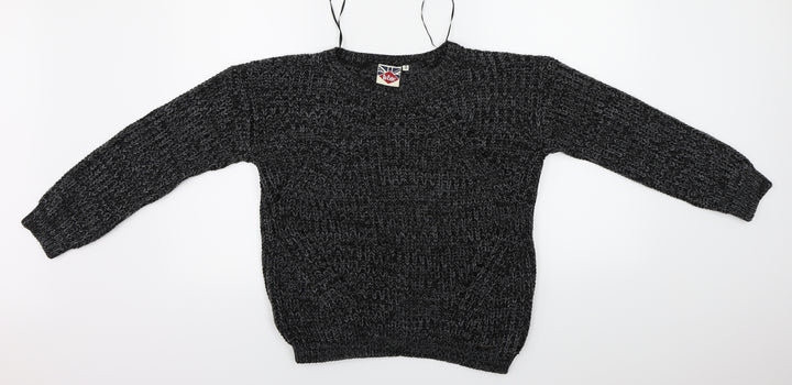 Lee Cooper  Womens Black   Pullover Jumper Size 10