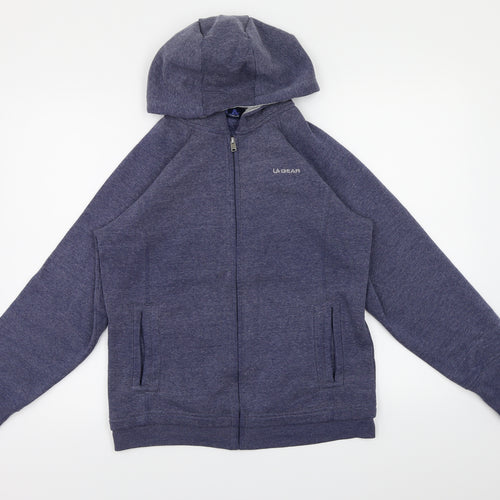 LA Gear  Womens Blue   Full Zip Jumper Size 10