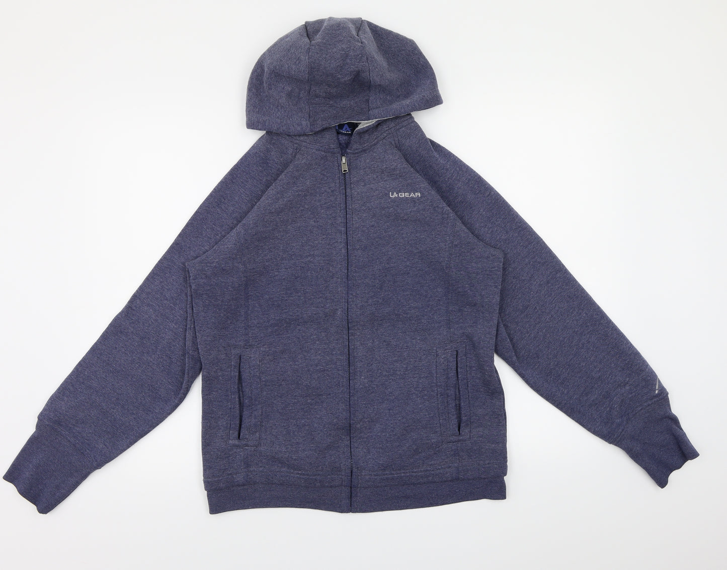 LA Gear  Womens Blue   Full Zip Jumper Size 10
