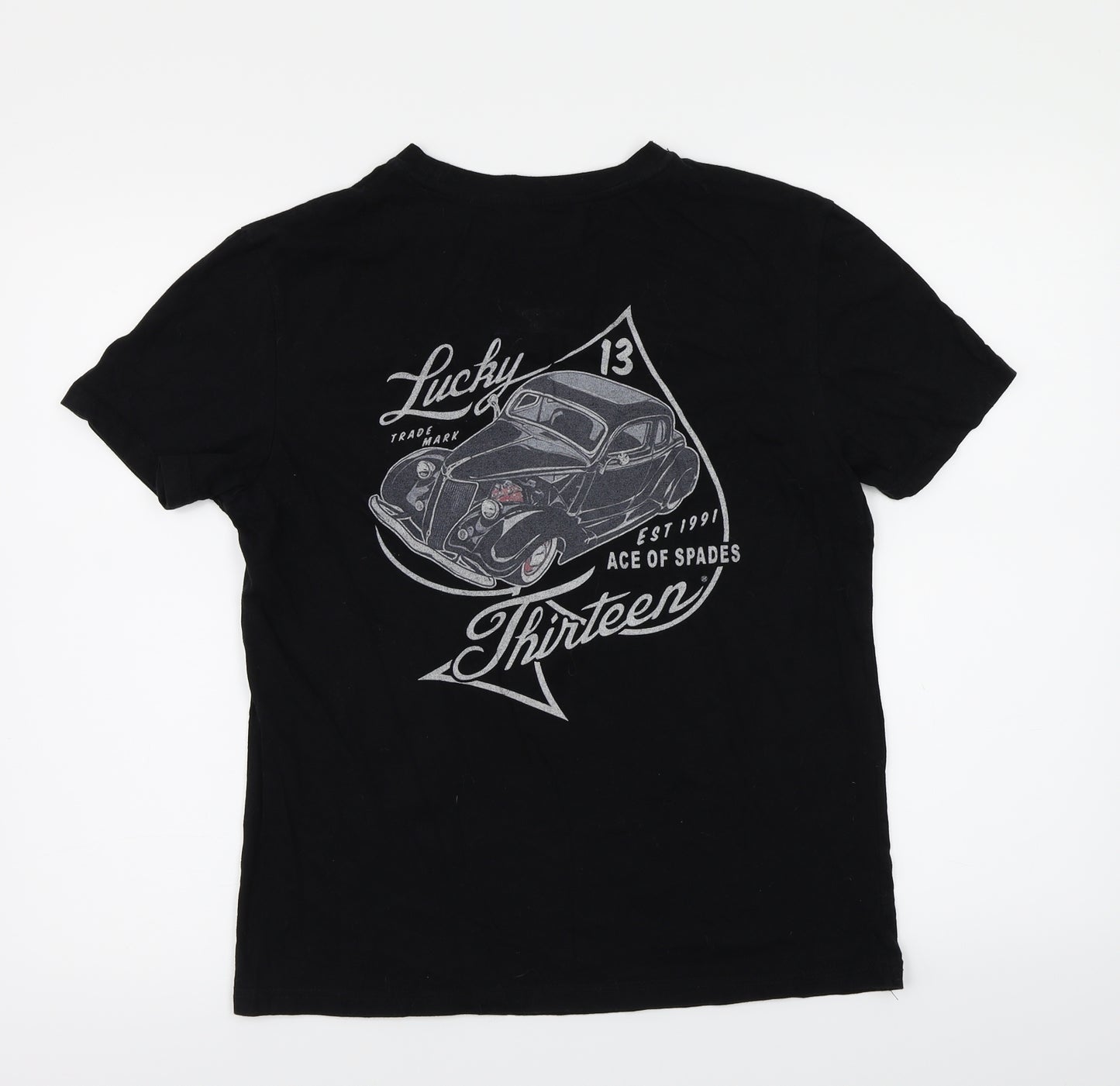 hiclol Womens Black   Basic T-Shirt Size M