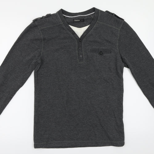 Peacocks  Womens Grey   Pullover Jumper Size S