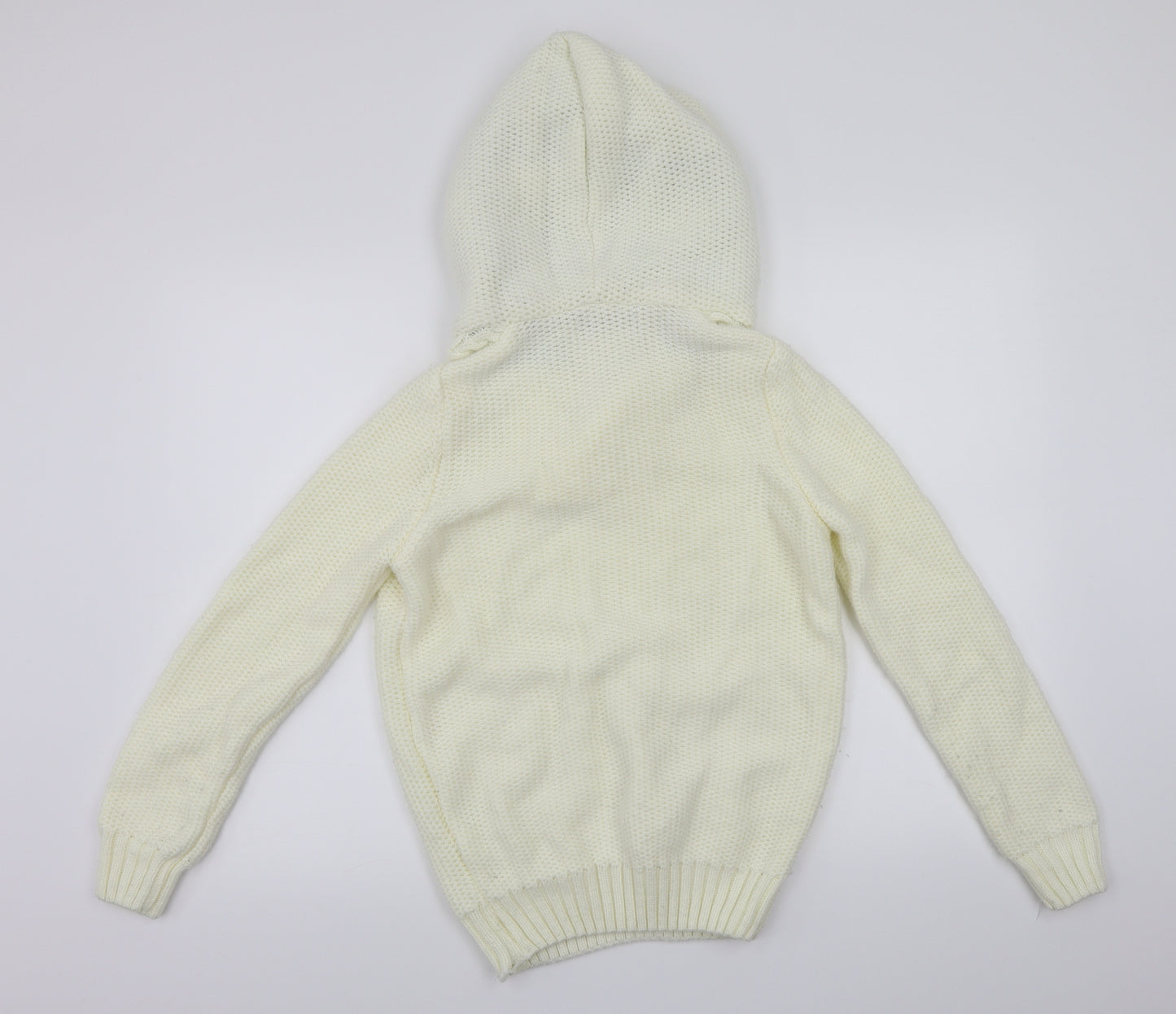 Leif Nelson  Womens Ivory   Henley Jumper Size S