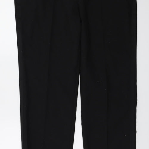 Preworn  Womens Black   Trousers  Size 36 in L30 in