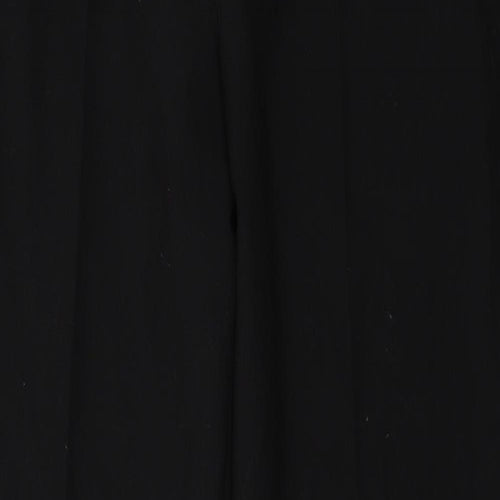 Preworn  Womens Black   Trousers  Size 36 in L30 in