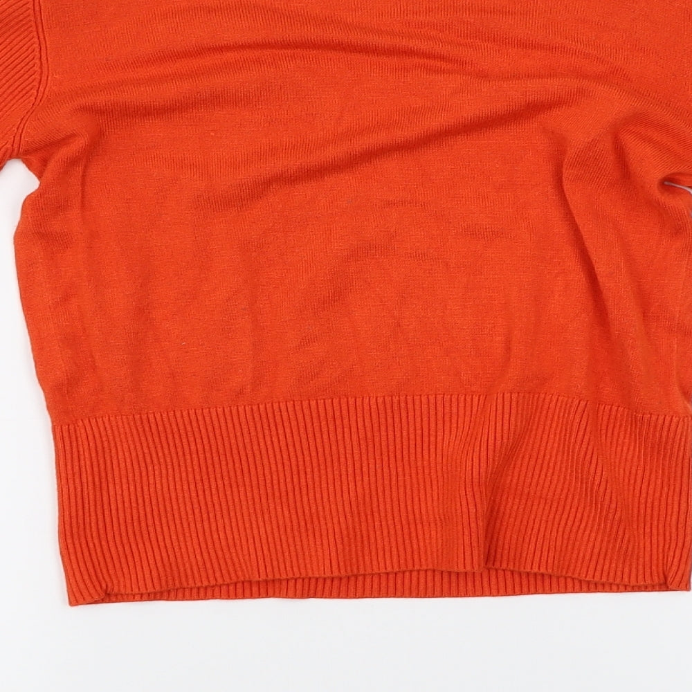 River Island  Womens Orange   Pullover Jumper Size 8