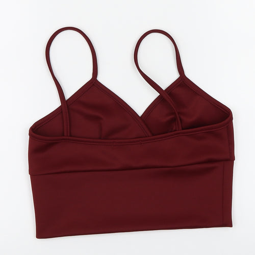 Boohoo  Womens Red   Basic T-Shirt Size 10