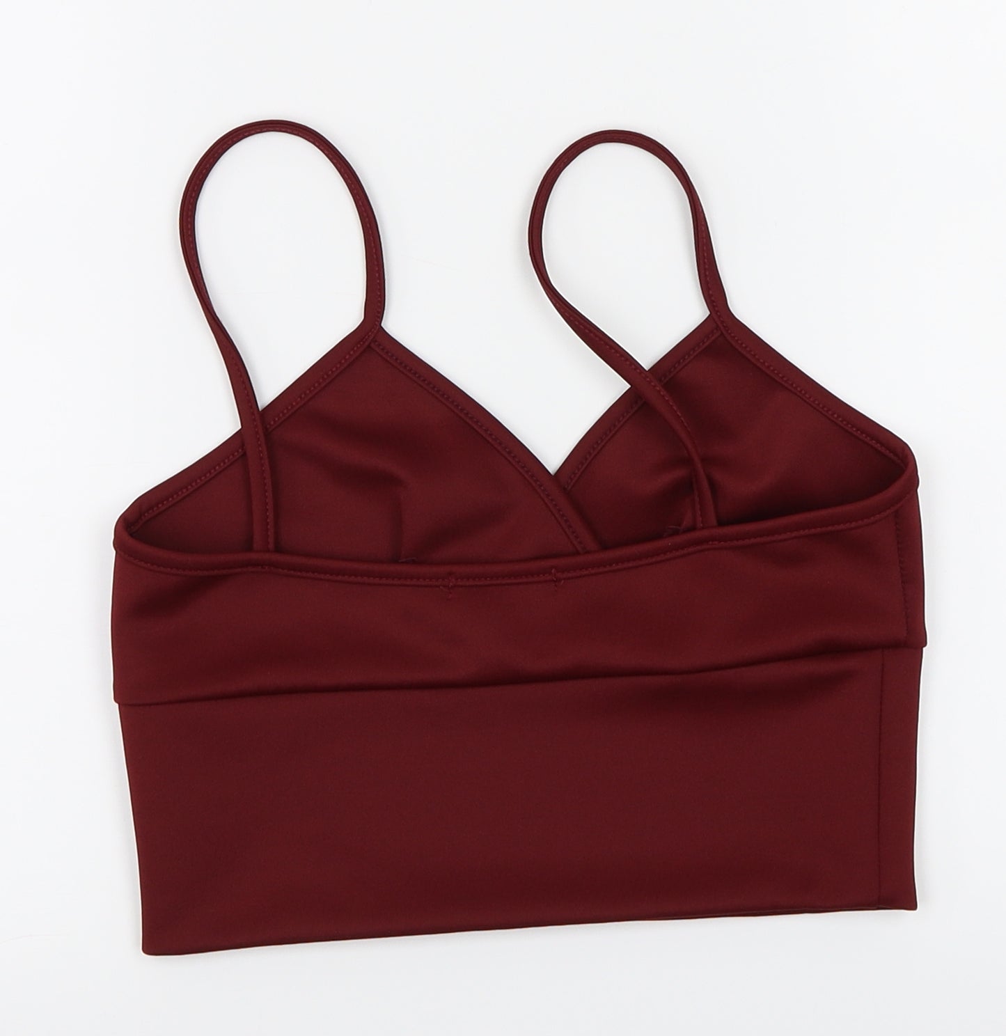 Boohoo  Womens Red   Basic T-Shirt Size 10
