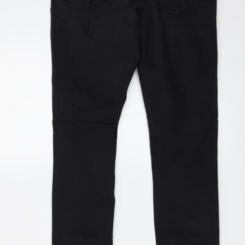 Topshop Womens Black   Skinny Jeans Size 28 in L32 in