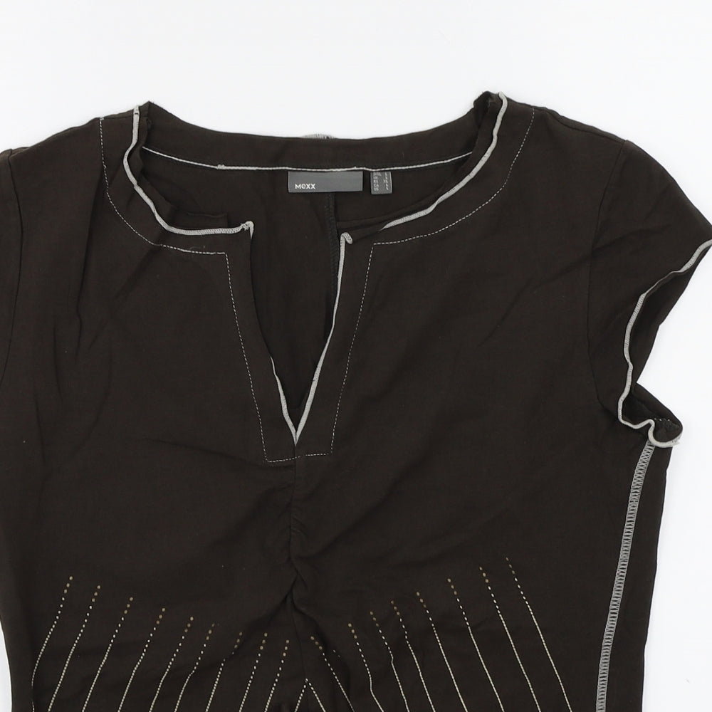 Mexx  Womens Brown   Basic T-Shirt Size L