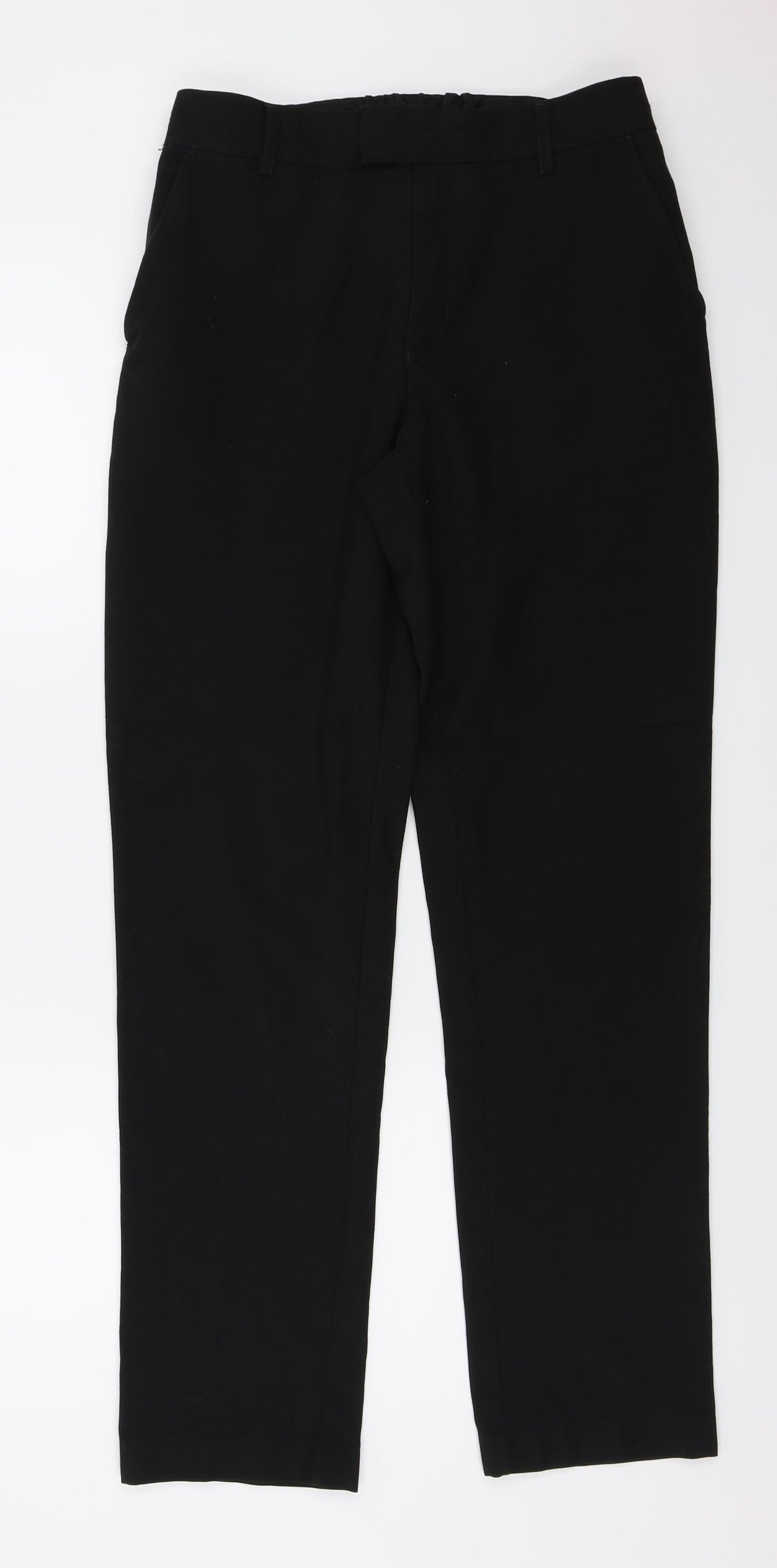 Marks and Spencer  Boys Black    Trousers Size 14-15 Years