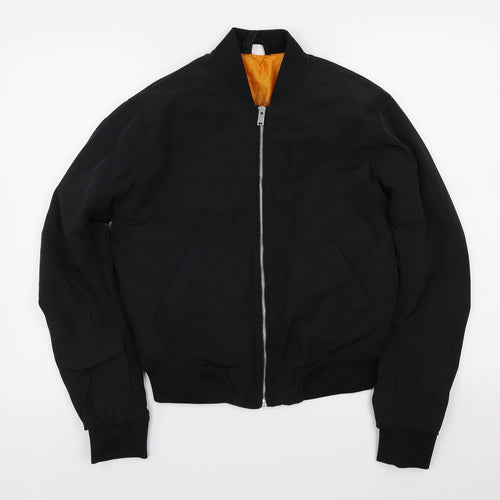 H&M  Womens Black   Jacket Coat Size XS