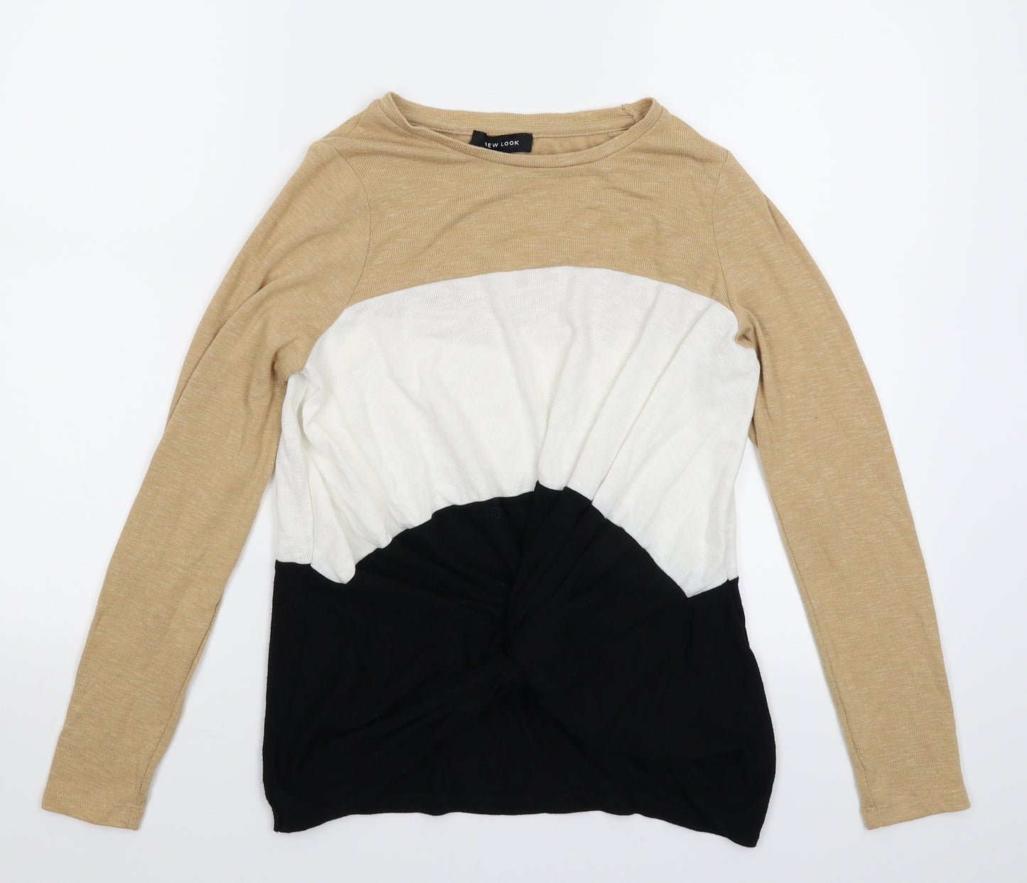 New Look Womens Multicoloured  Knit Pullover Jumper Size S