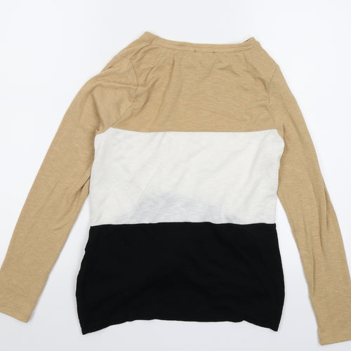 New Look Womens Multicoloured  Knit Pullover Jumper Size S