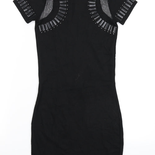 River Island Womens Black   Bodycon  Size 6