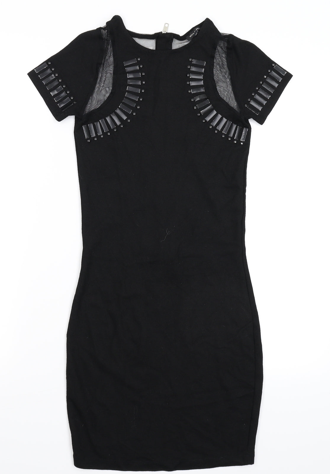 River Island Womens Black   Bodycon  Size 6