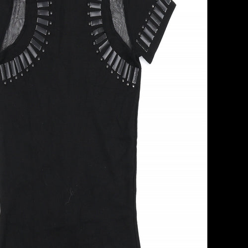 River Island Womens Black   Bodycon  Size 6