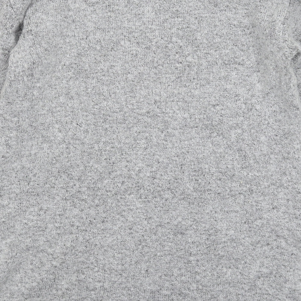 George Womens Grey  Knit Pullover Jumper Size S