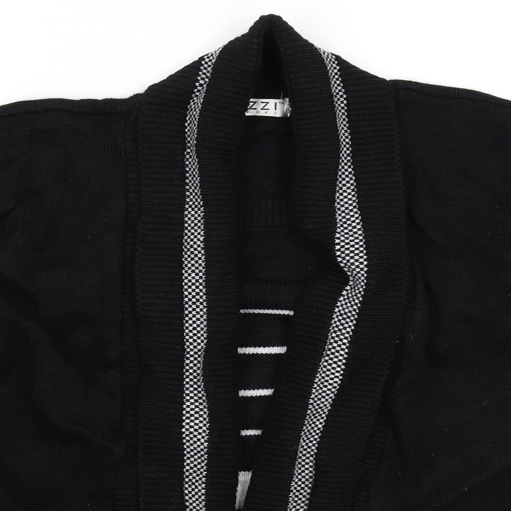 Lizzie Clark Womens Black  Knit Pullover Jumper Size M