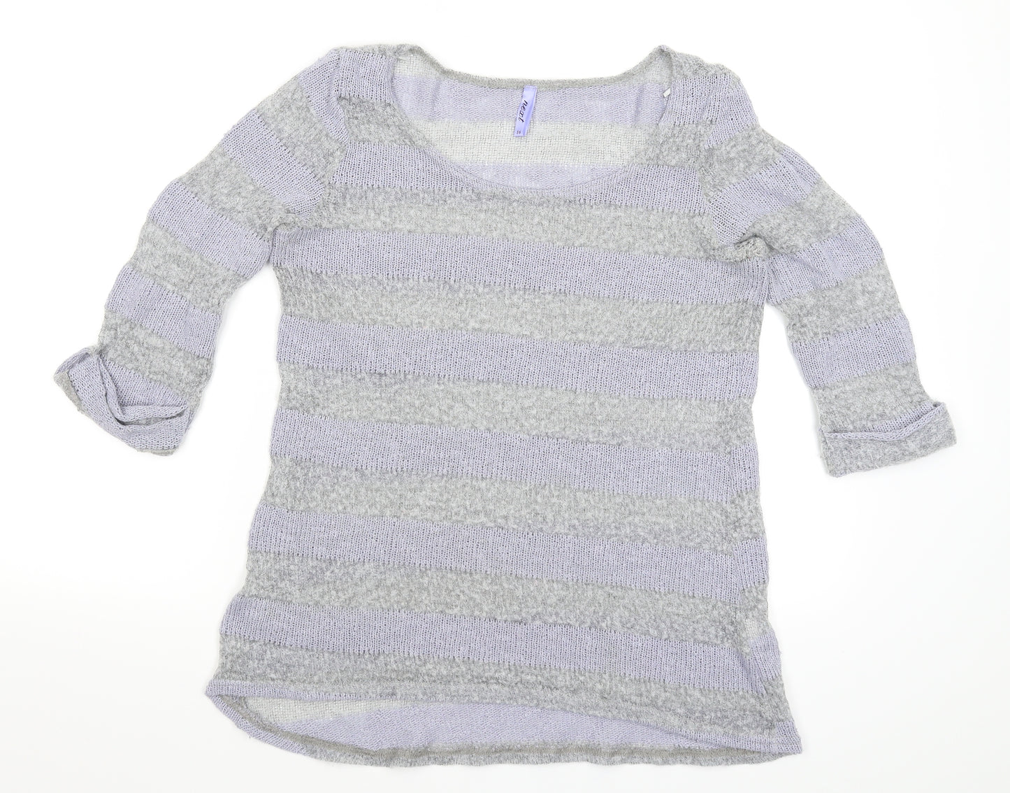 NEXT Womens Purple  Knit Pullover Jumper Size 16