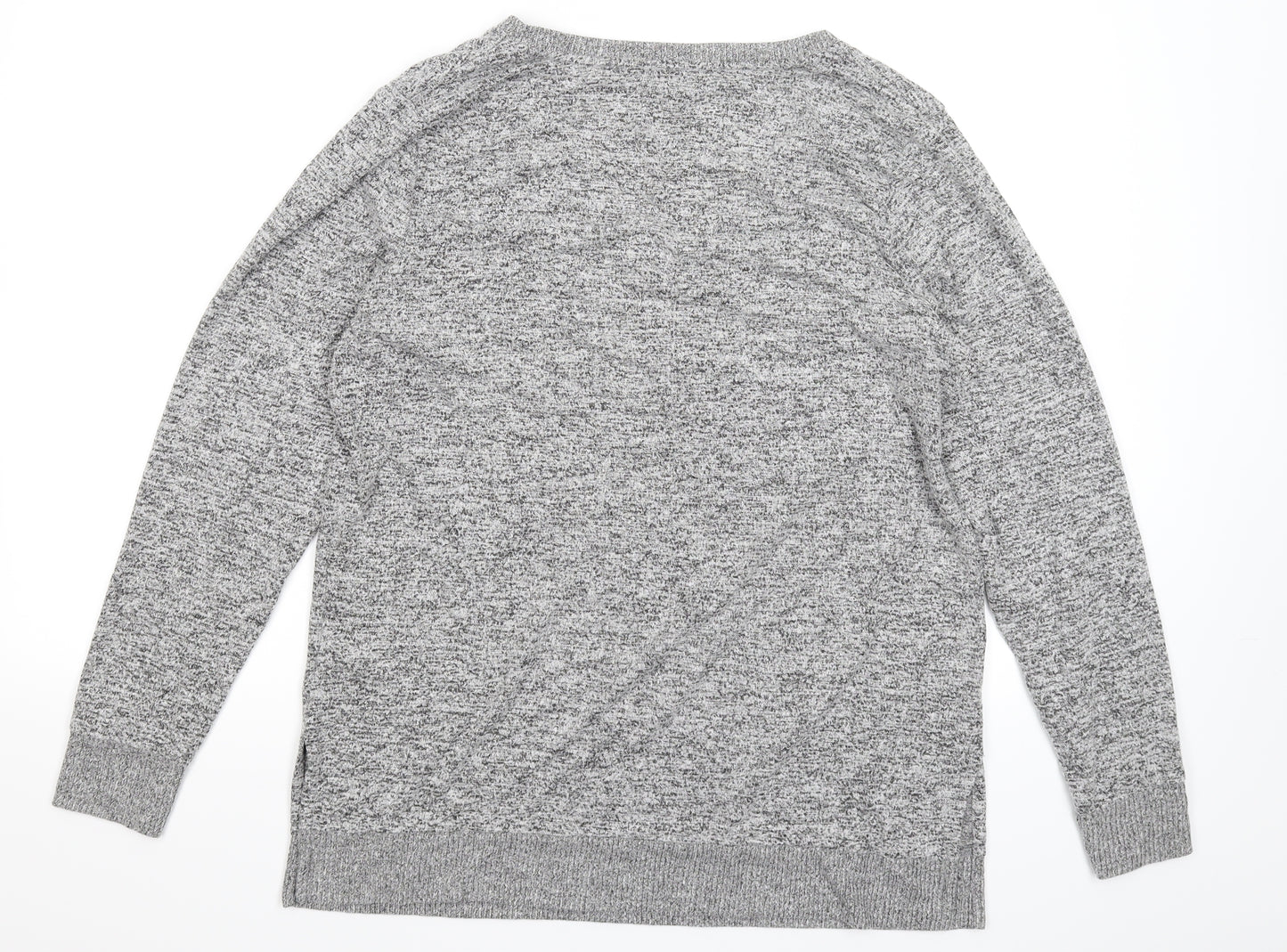 Lucky Star Mens Grey   Pullover Jumper Size L