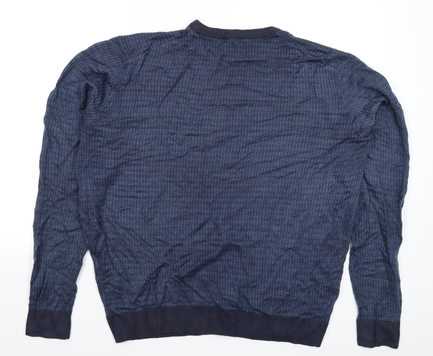 James Pringle Mens Blue  Knit Pullover Jumper Size XL