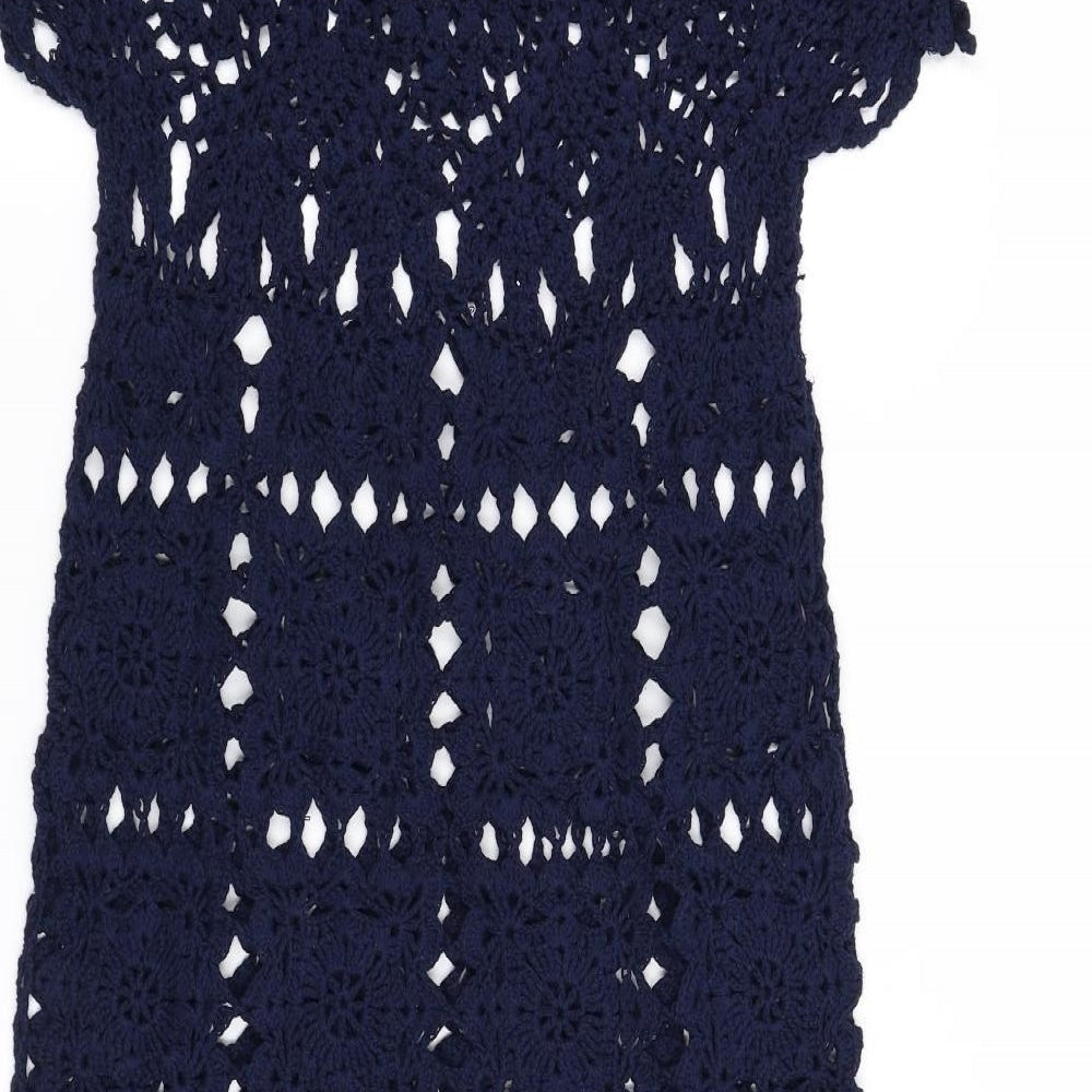 River Island Womens Blue   Jumper Dress  Size 12