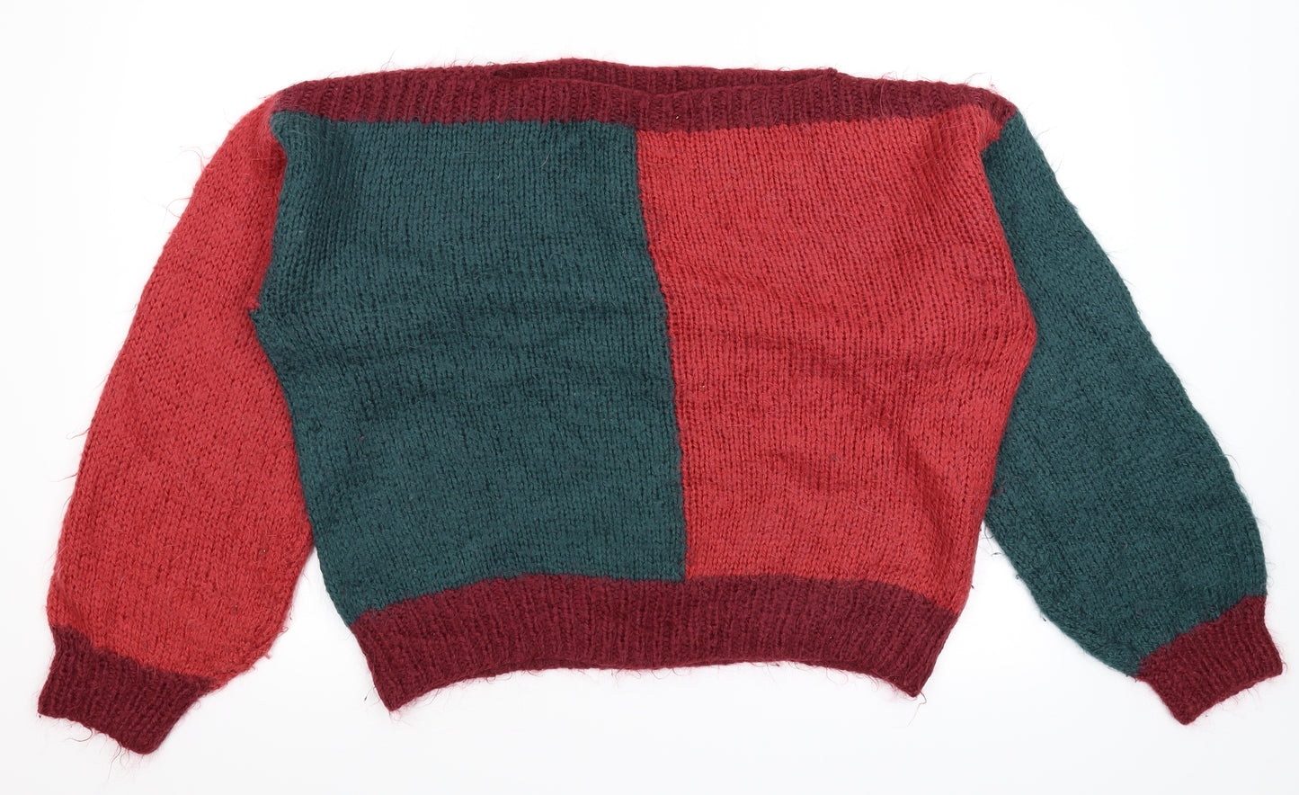 Preworn Womens Multicoloured  Knit Pullover Jumper Size XL  - Oversized