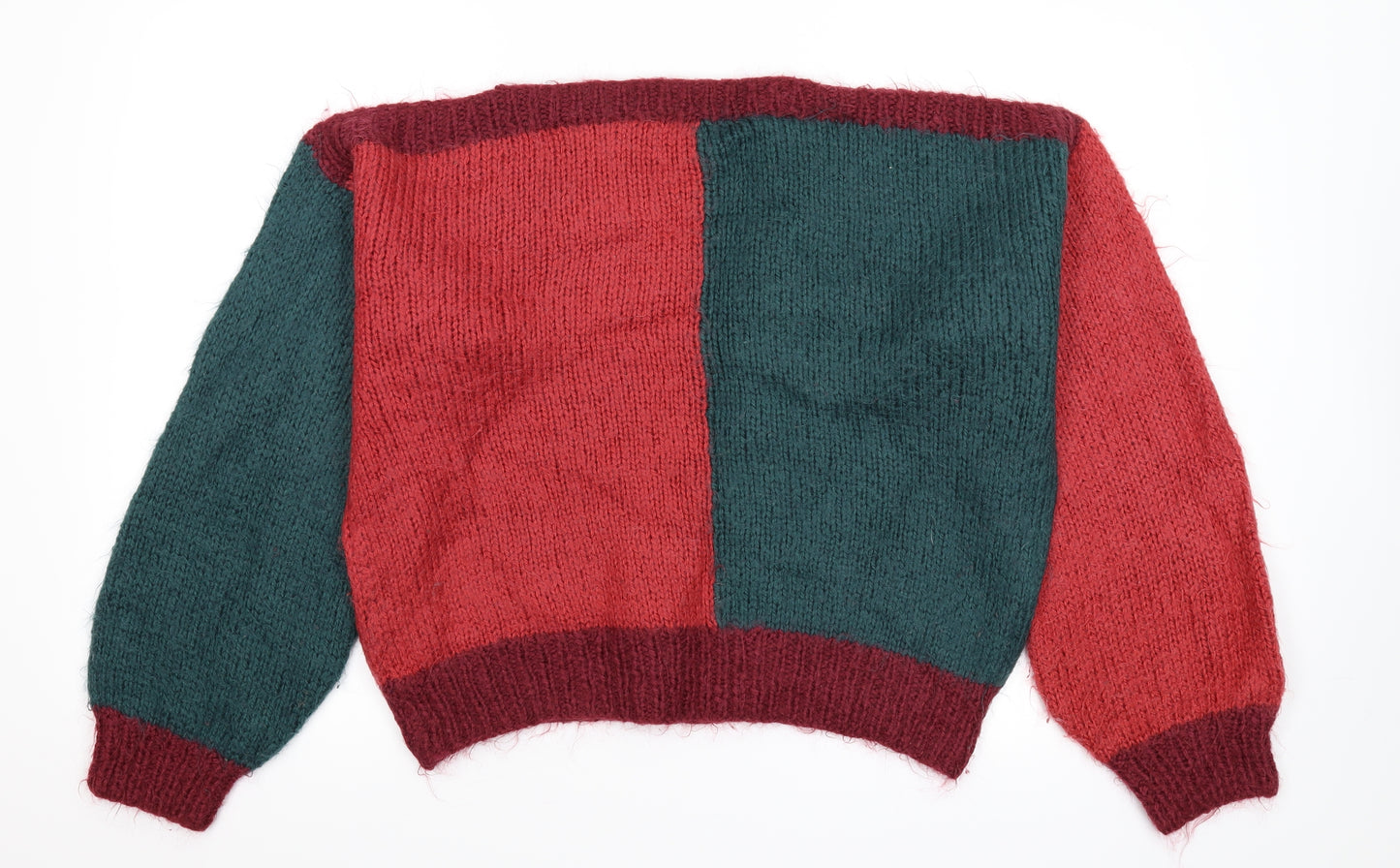 Preworn Womens Multicoloured  Knit Pullover Jumper Size XL  - Oversized