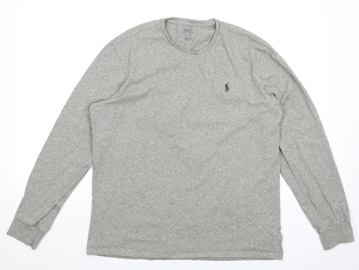 Polo Ralph Lauren Mens Grey    T-Shirt Size L