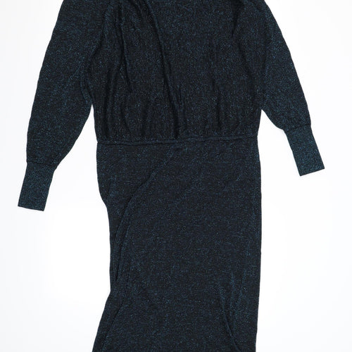 Capsule Womens Blue  Knit Jumper Dress