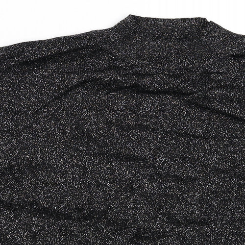 TU Womens Black  Knit Pullover Jumper Size 24