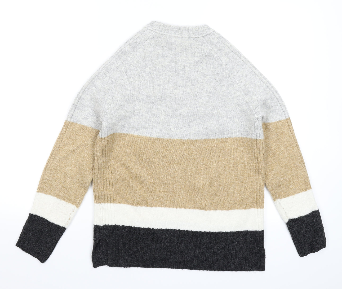 Marks and Spencer Womens Multicoloured  Knit Pullover Jumper Size S