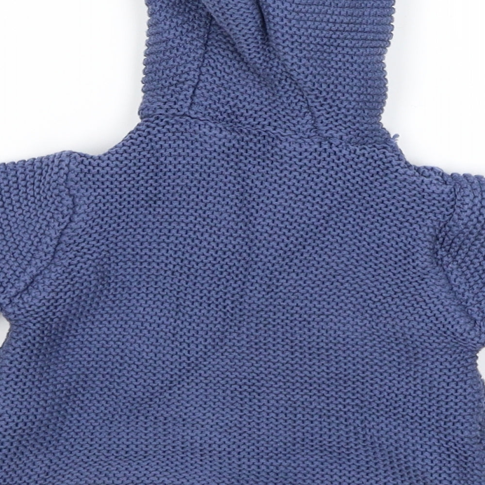 Marks and Spencer Baby Blue  Knit Jacket Coatigan Size 3-6 Months