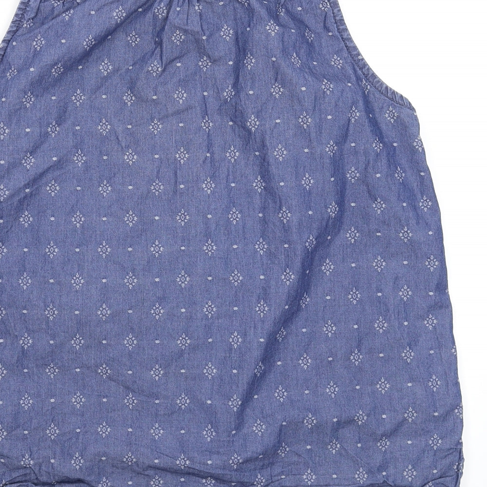 George Womens Blue   Basic Button-Up Size 18