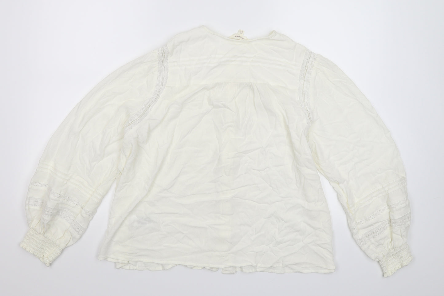 Per Una Womens White   Basic Button-Up Size 16