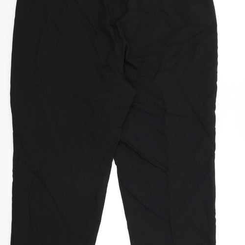 BM Womens Black   Trousers  Size 18 L27 in