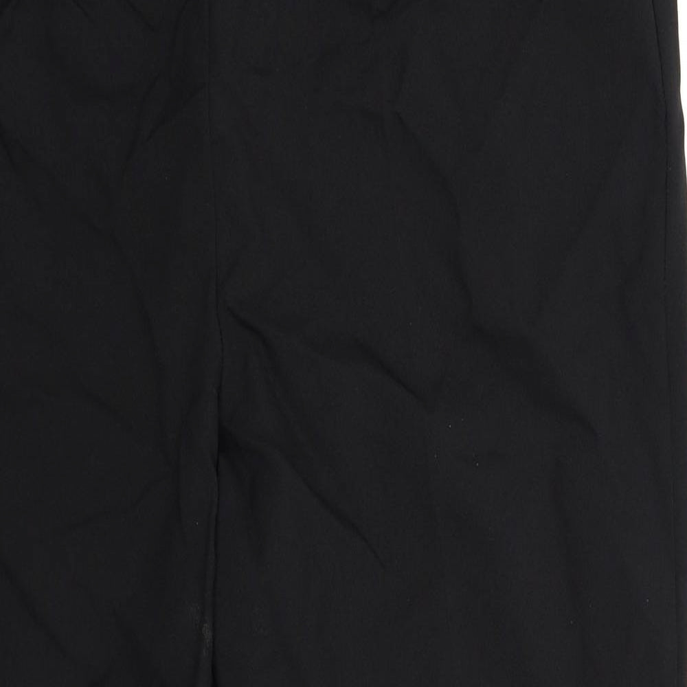 BM Womens Black   Trousers  Size 18 L27 in