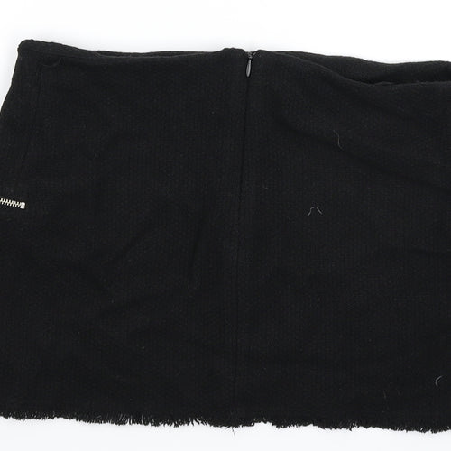 Zara Womens Black   Mini Skirt Size M