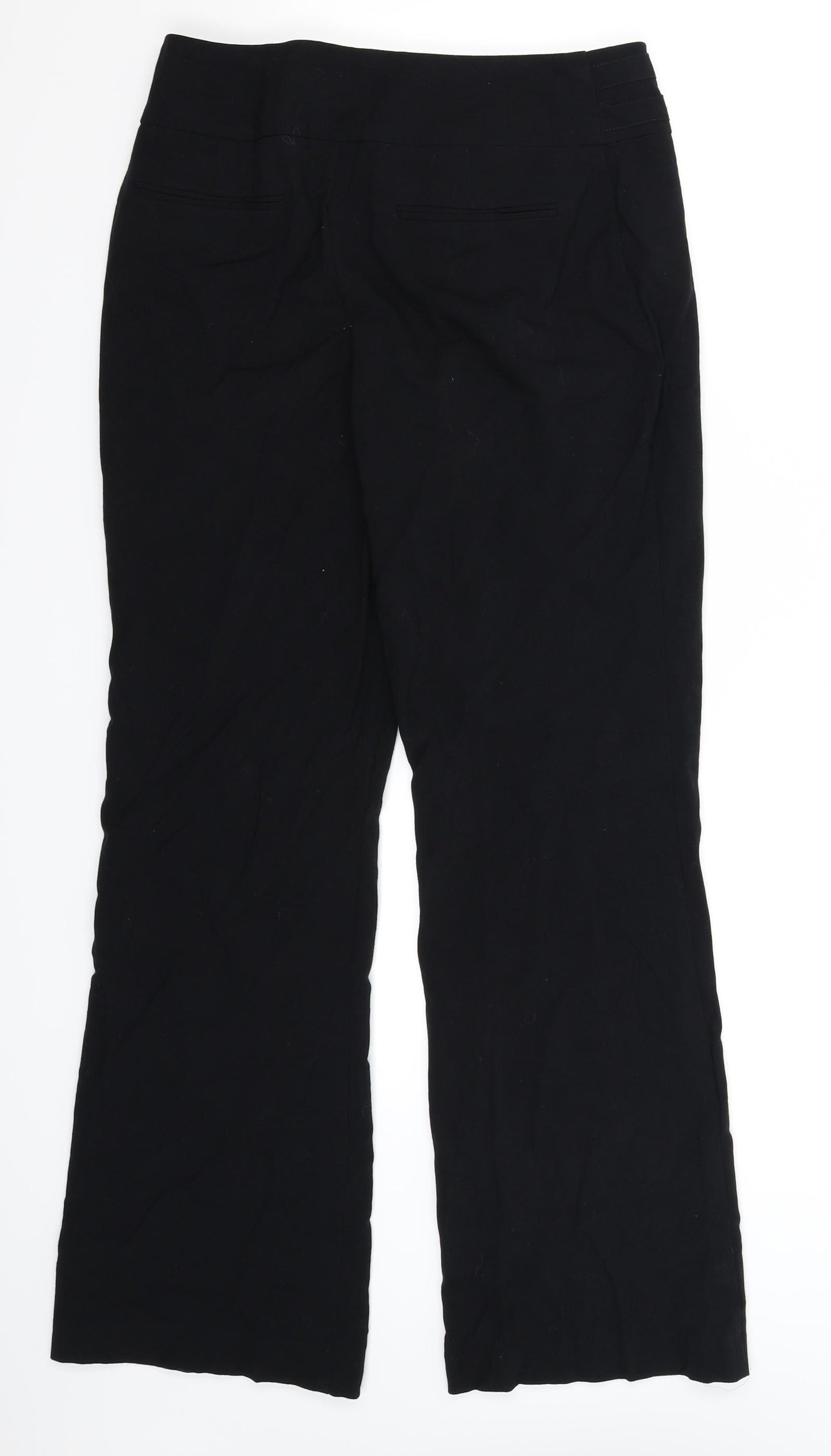 Per Una Womens Black   Trousers  Size 8 L29 in