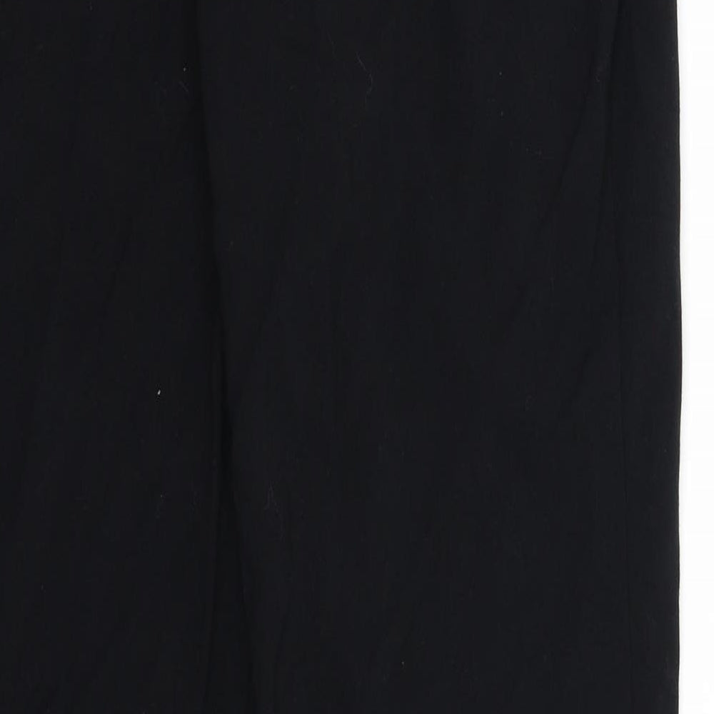 Per Una Womens Black   Trousers  Size 8 L29 in