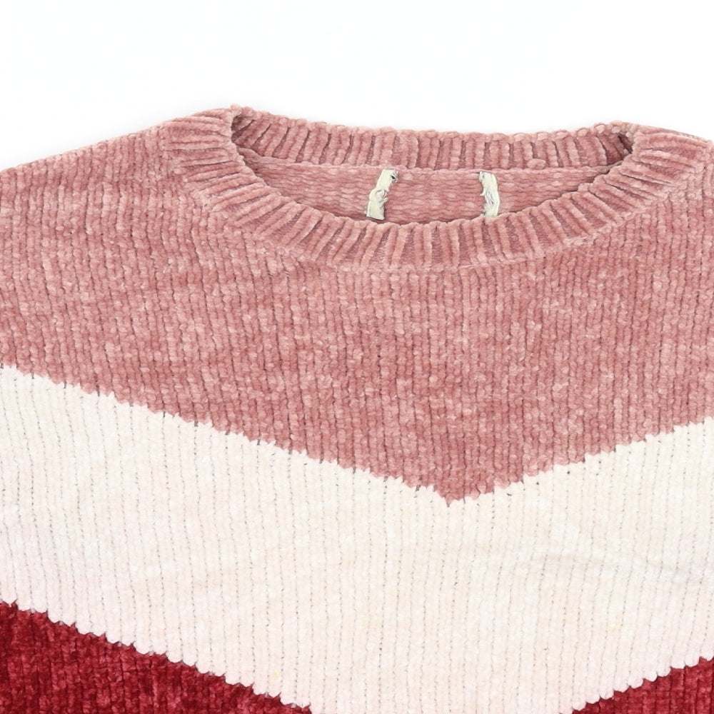Matalan Womens Multicoloured  Knit Pullover Jumper Size L